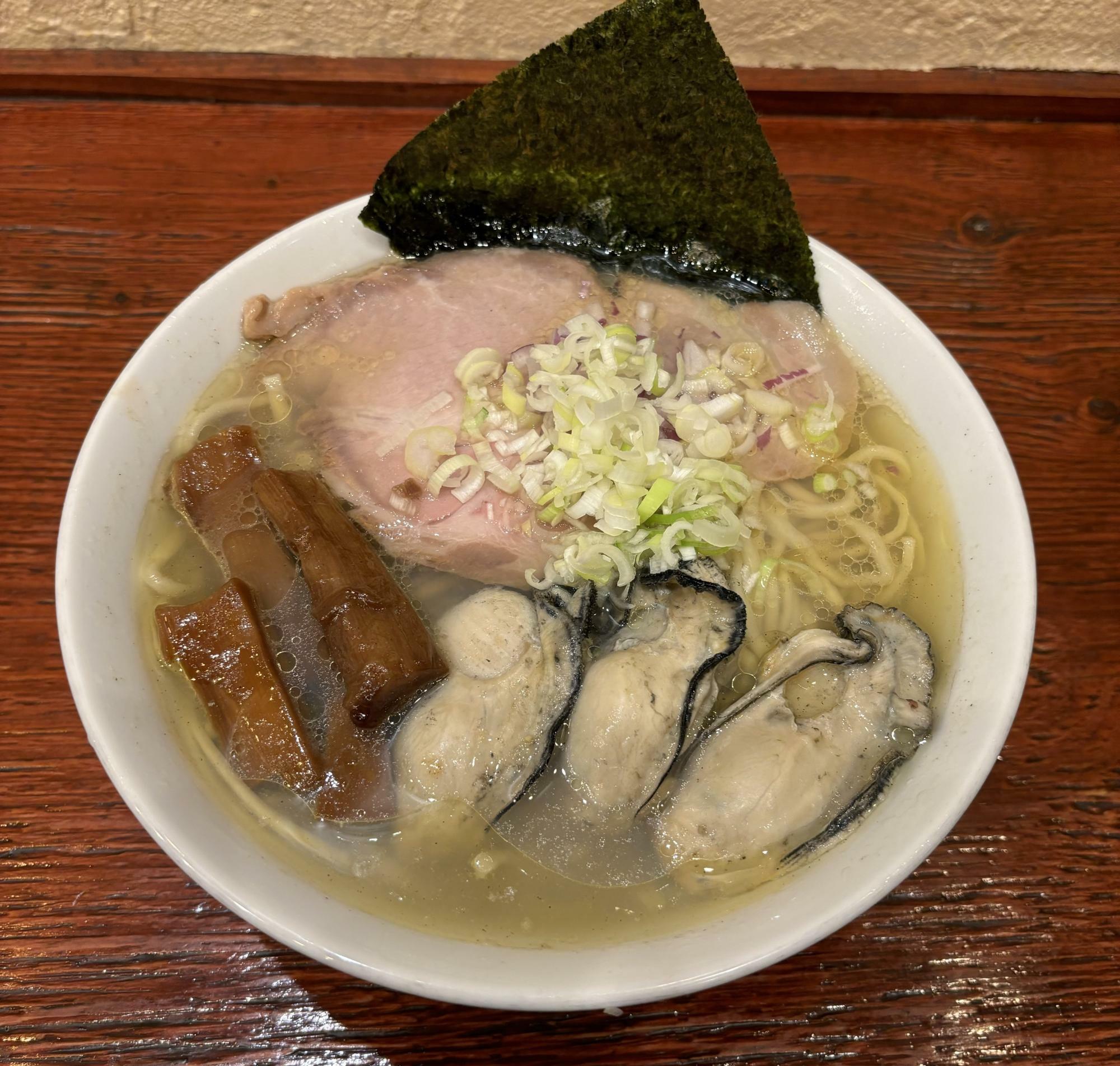 カキ塩ラーメン大盛　1,400円