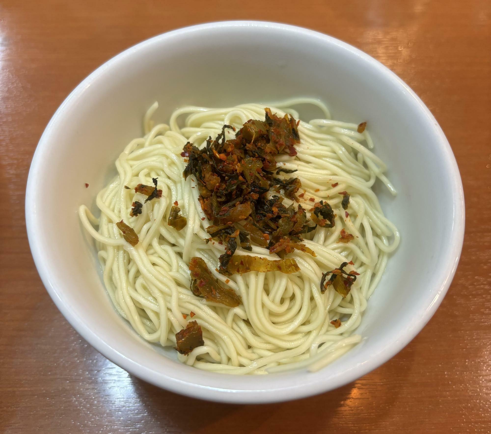 半替玉高菜100円