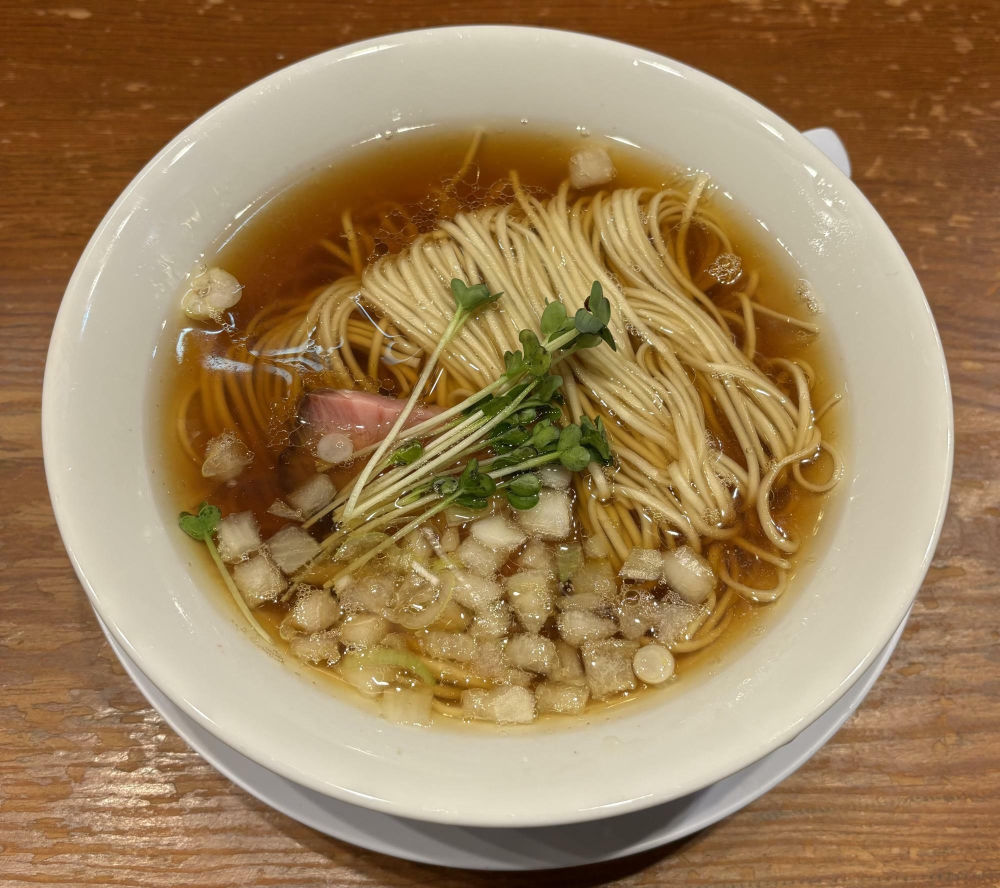 朝ラーメン醬油　500円