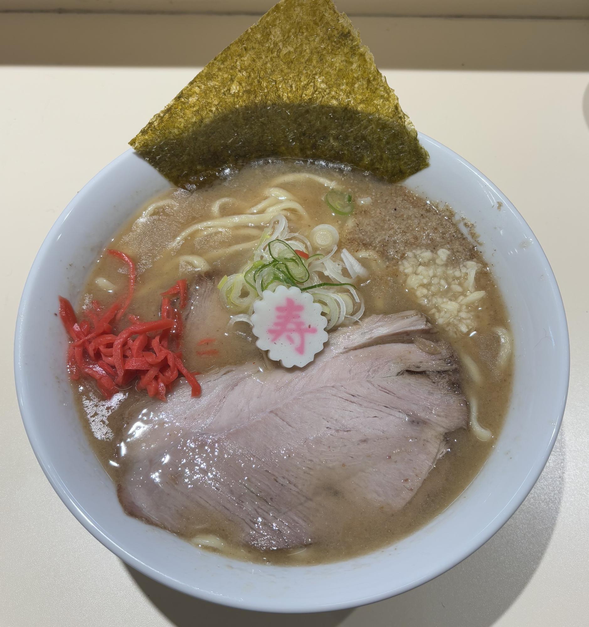 二丁目ラーメン1,000円