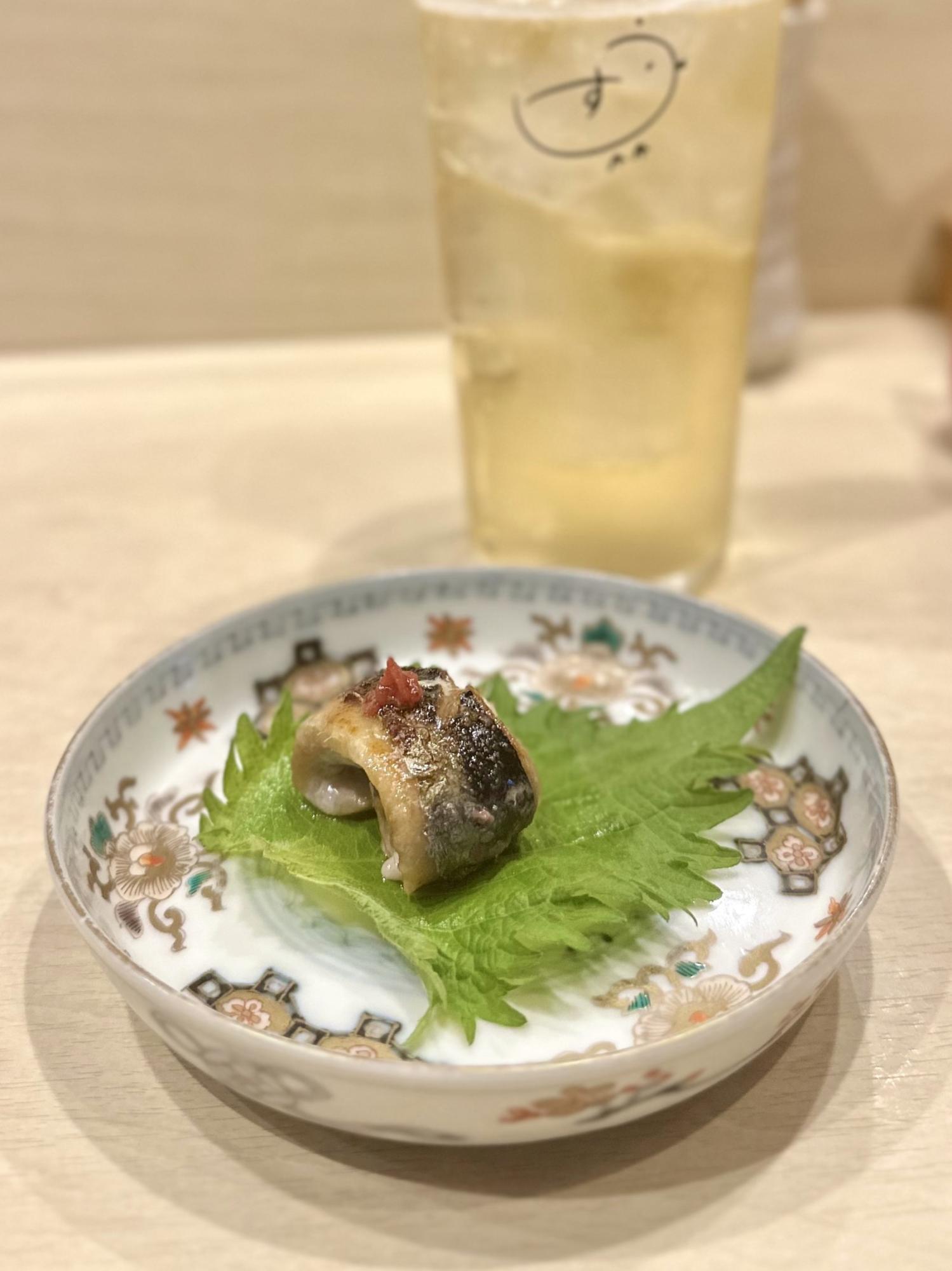 魚料理の鰮焼き