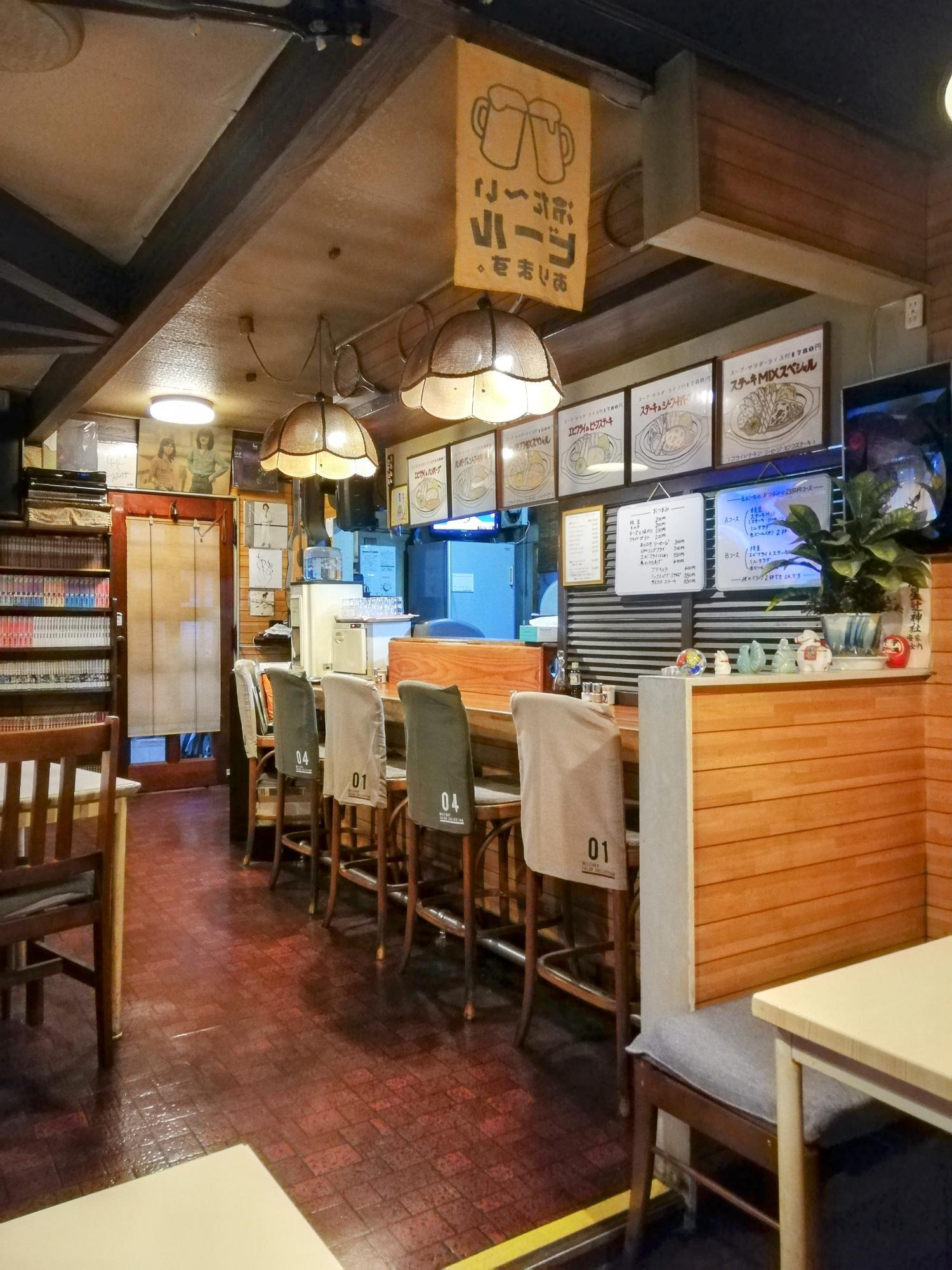 バーのような喫茶店