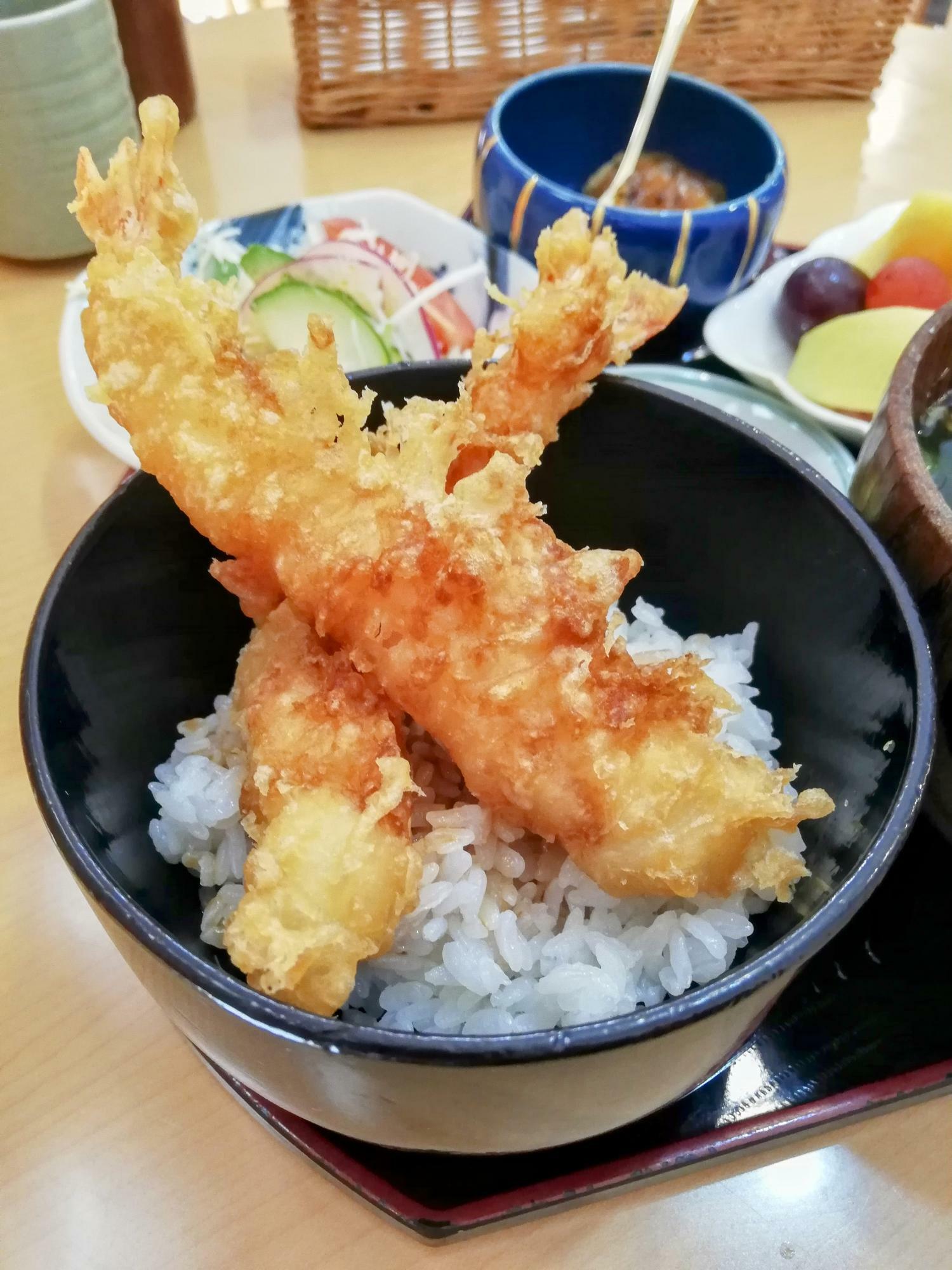 久しぶりの天丼