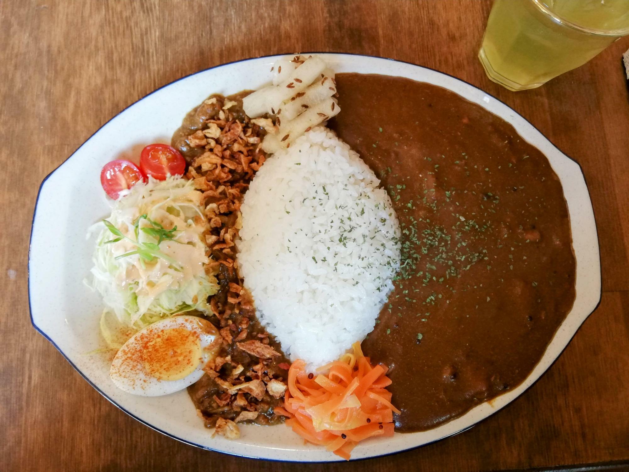 あいがけカレー