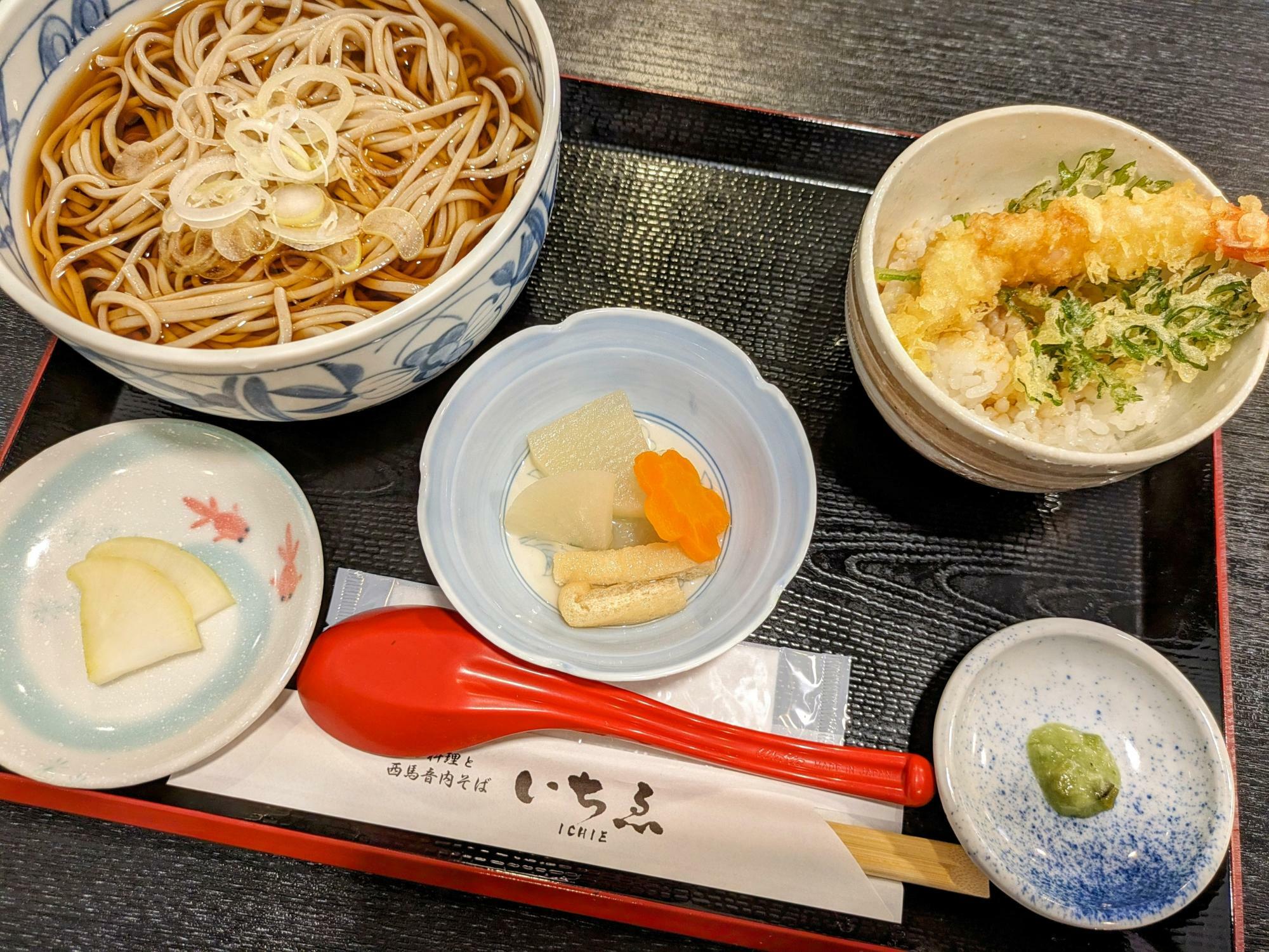 昼そば御膳