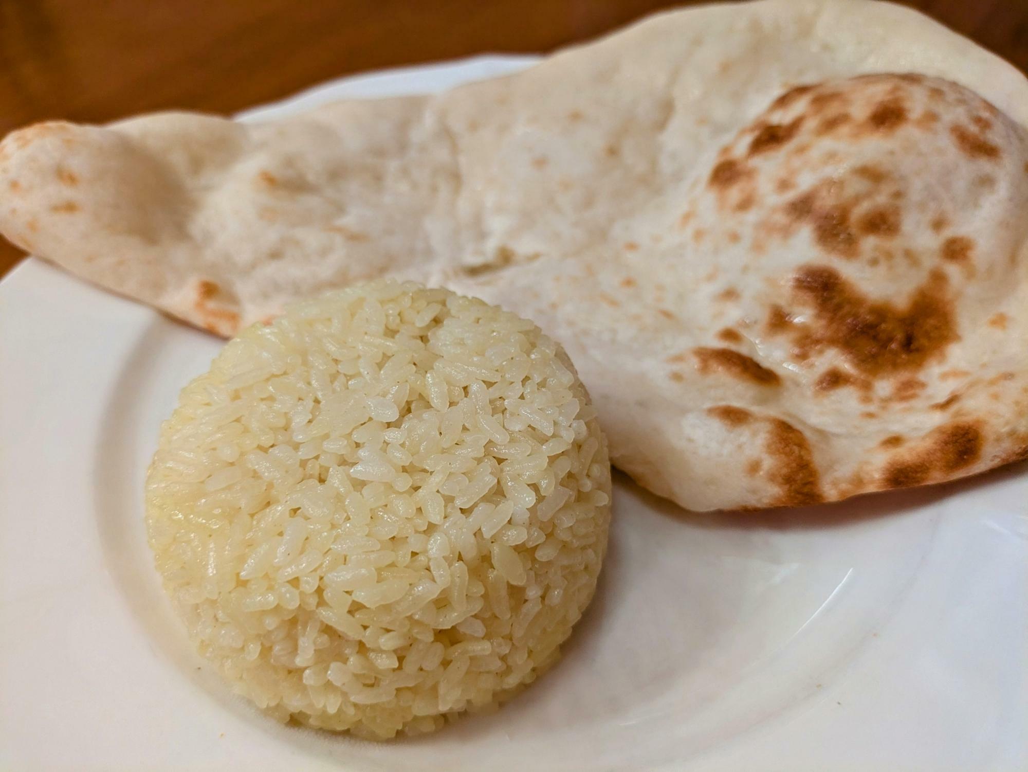 ご飯&ナン