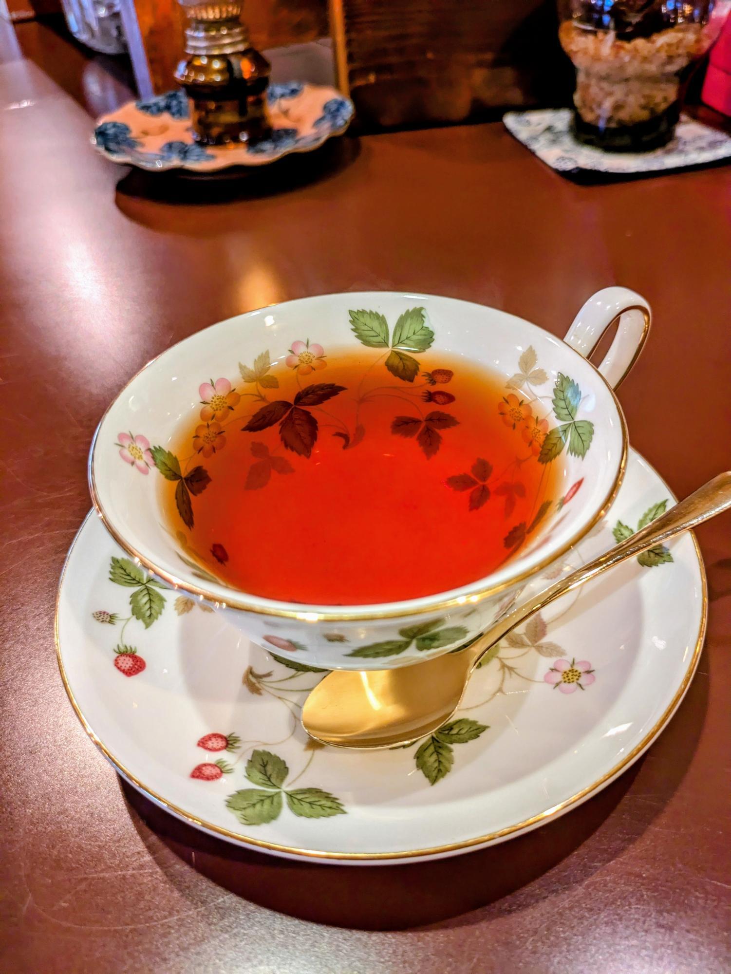 食後の紅茶