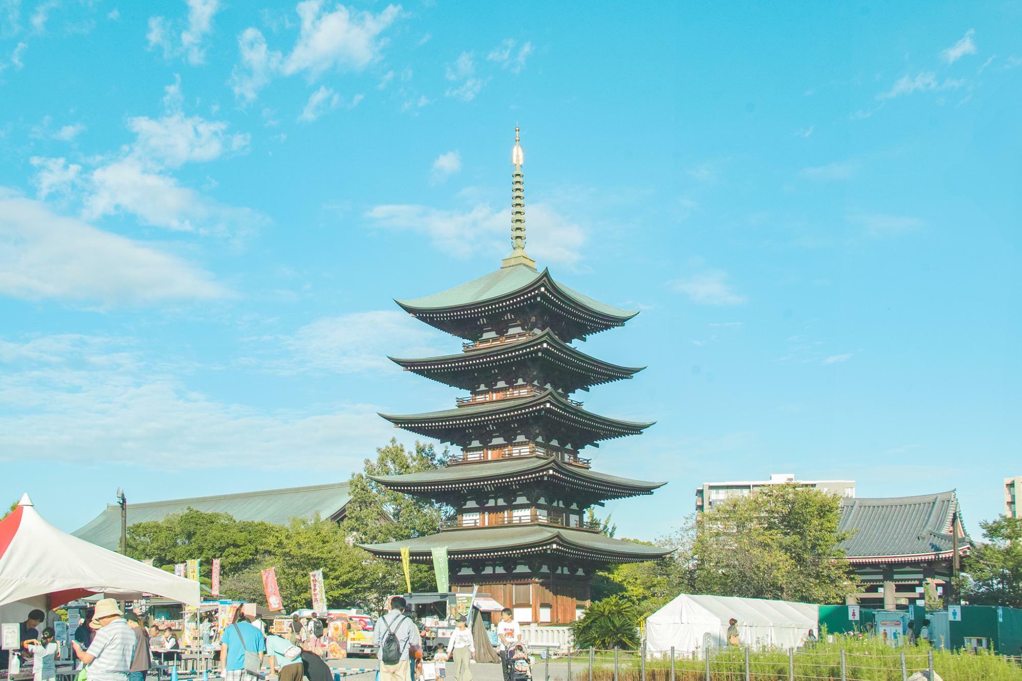 日泰寺五重塔