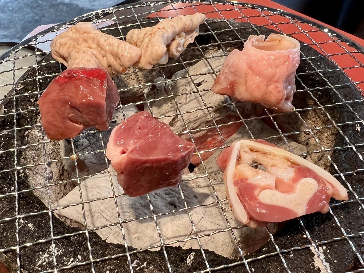 焼き始め