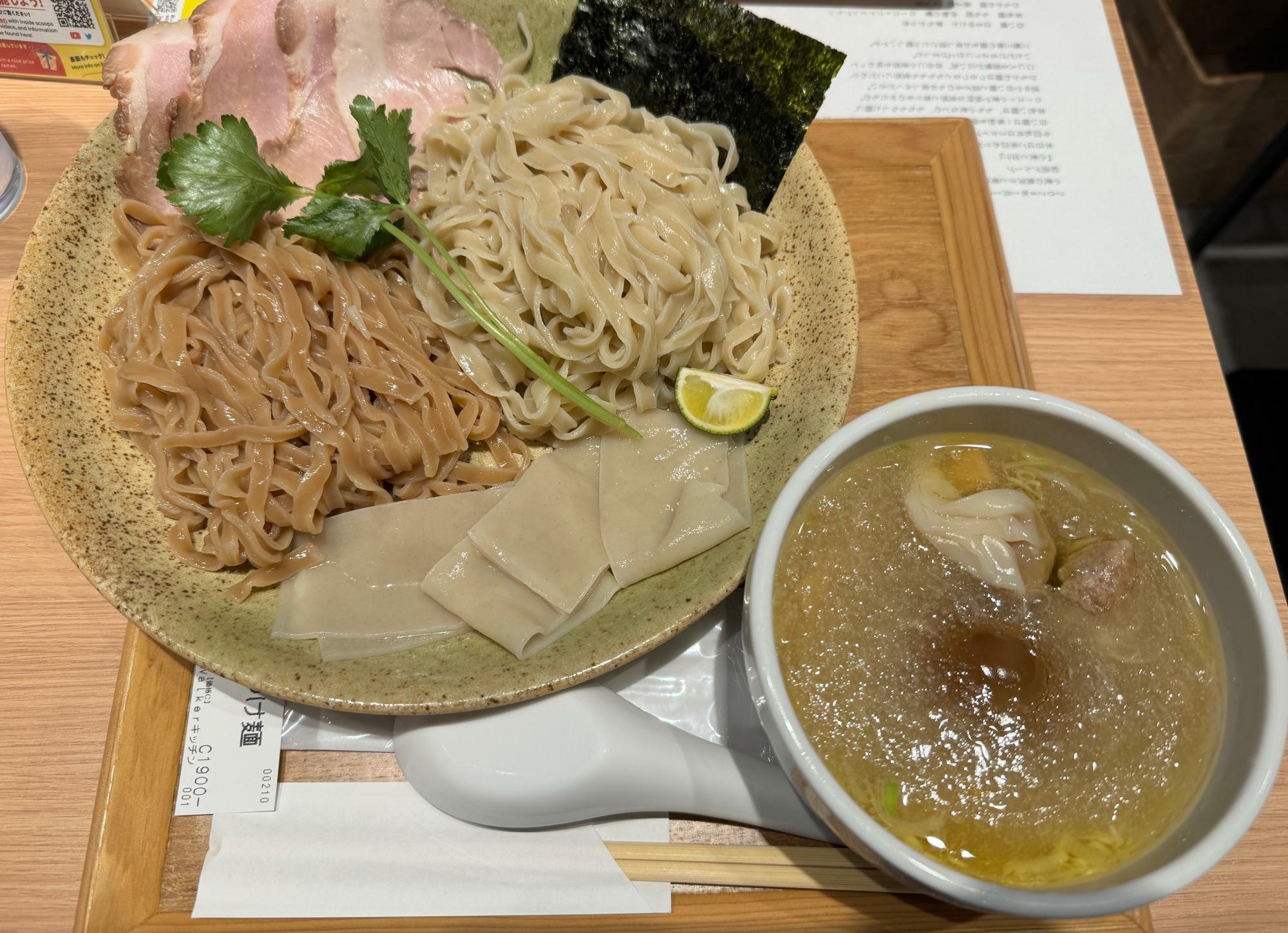 特製つけ麺(1,900円)