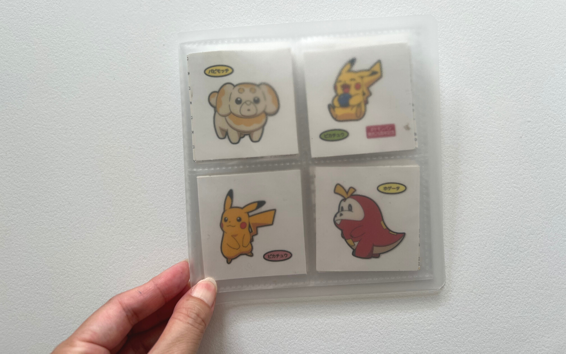 子どもが夢中になるポケモンシール、バラバラになってイライラしない 