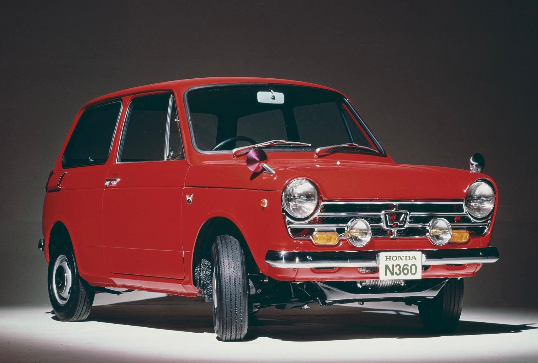 ▲ホンダ・N360(1967／画像提供元：本田技研工業)