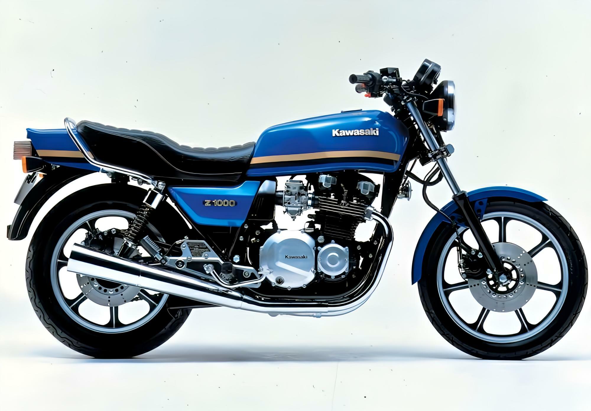 ▲Z1000Rのベースとなった『Z1000J』(1981)