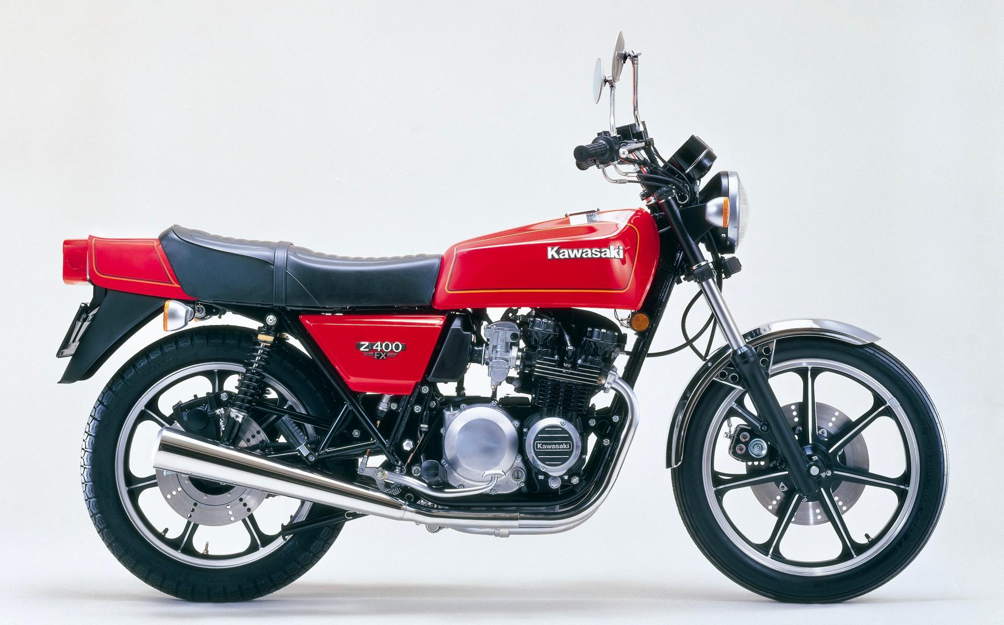 ▲Z400FX(1979／画像引用元：川崎重工)