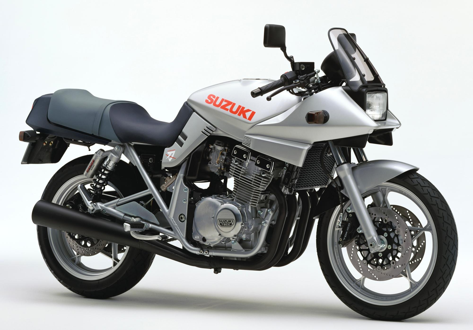 ▲GSX400S KATANA(1992／画像引用元：スズキ)