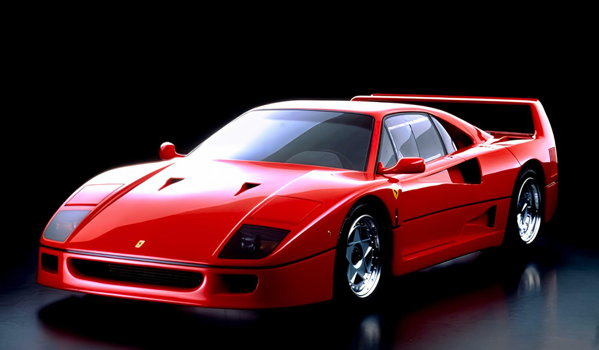 ▲フェラーリ・F40(1987／画像引用元：Ferrari)