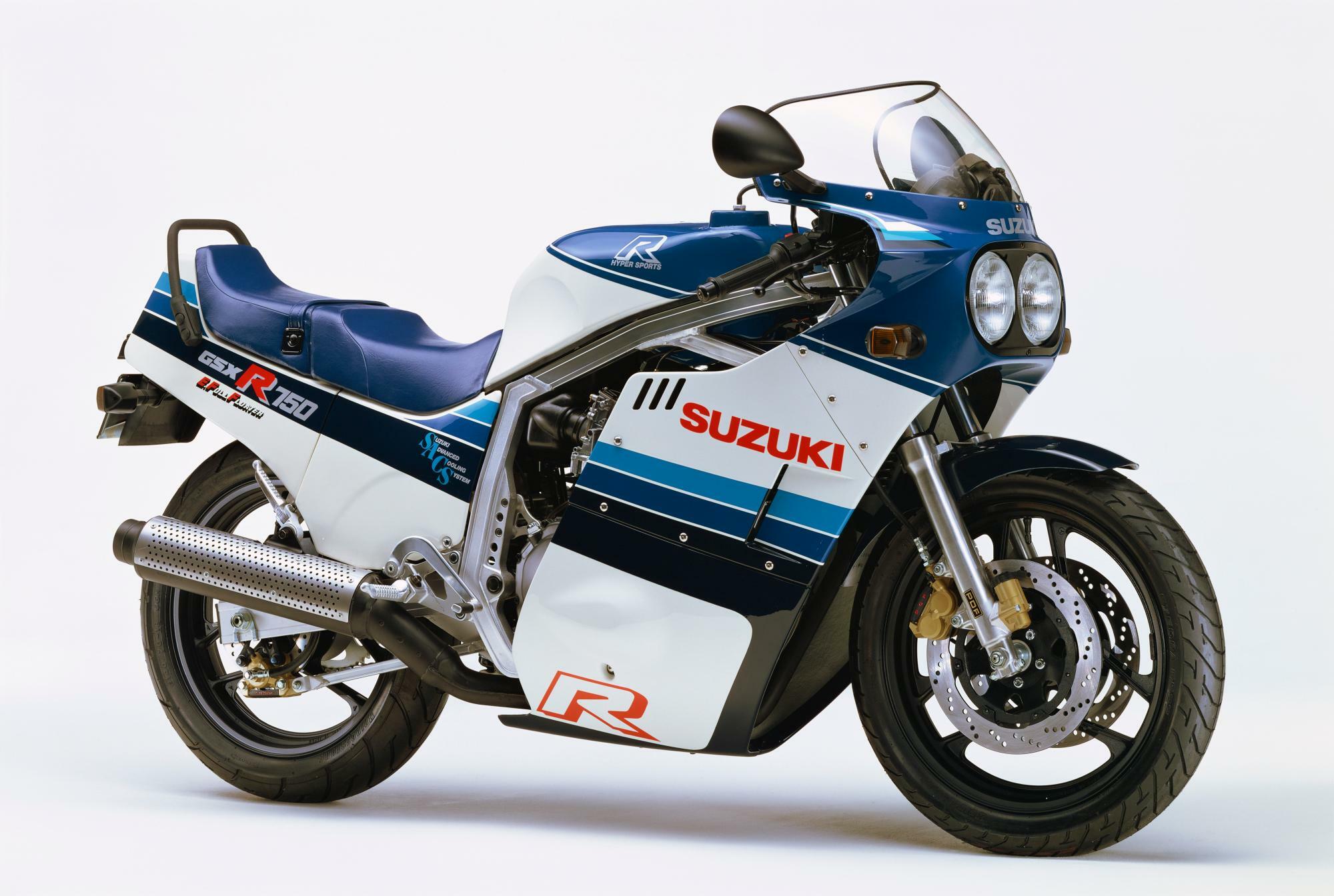 ▲GSX-R750(1985／画像引用元：スズキ)