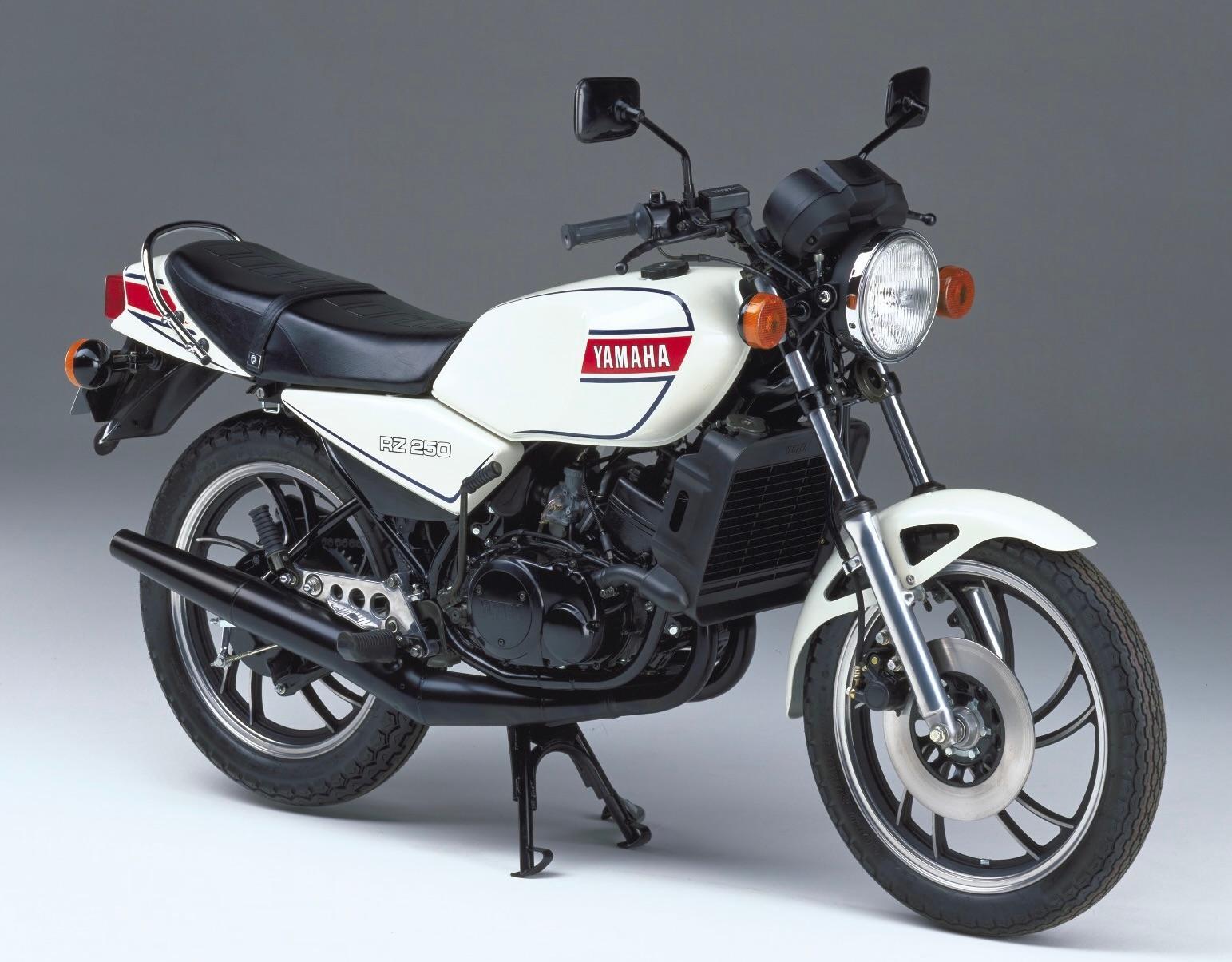 ▲RZ250〈1980／画像引用元：ヤマハ発動機〉