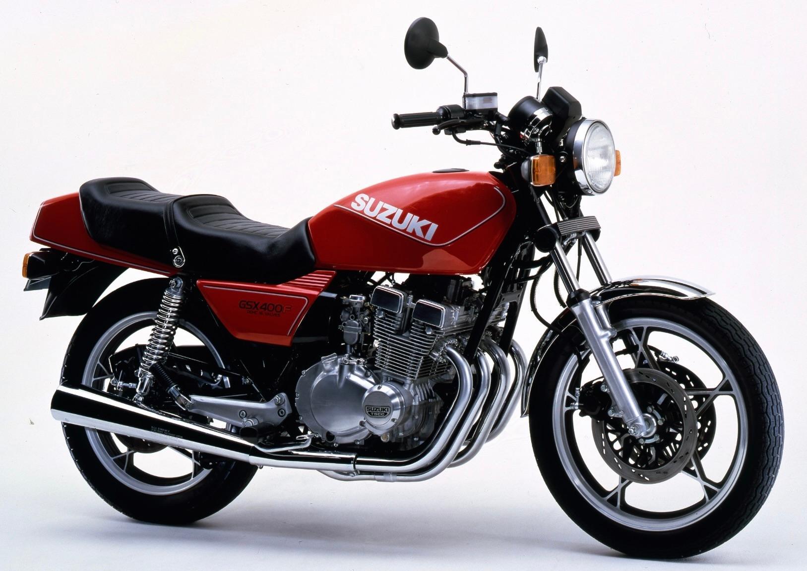 ▲GSX400F〈1981／画像引用元：スズキ〉