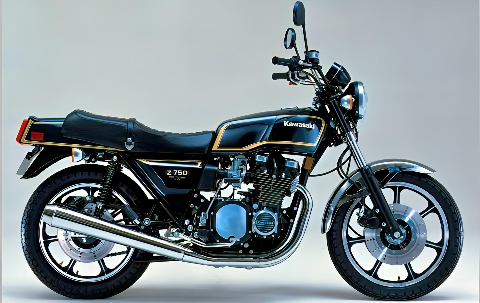 ▲Z750FX〈1979／画像引用元：川崎重工〉