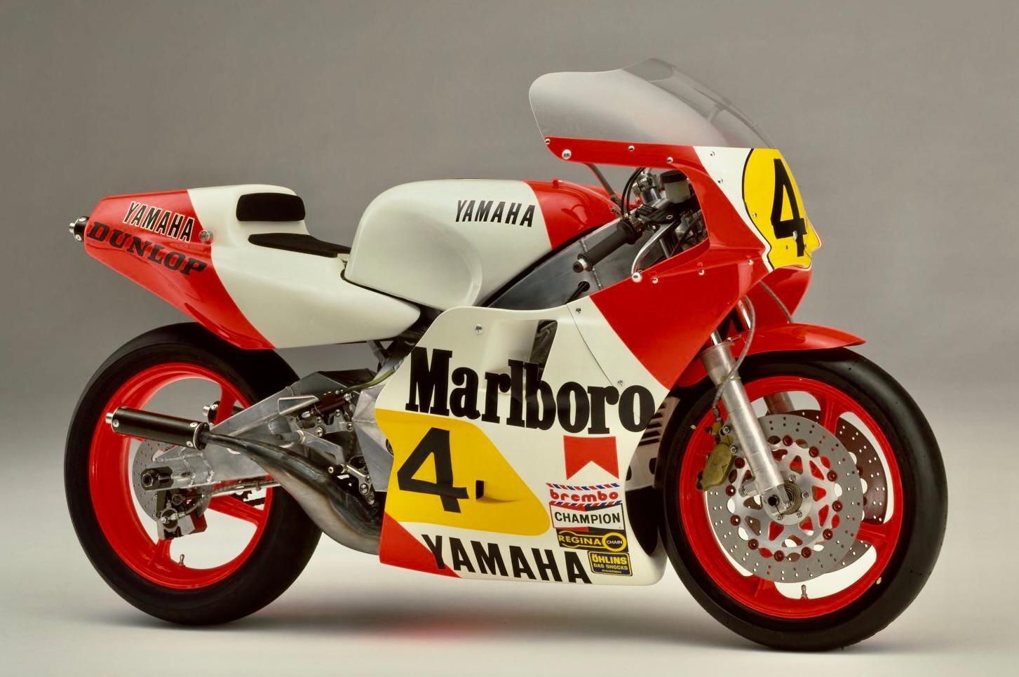 ▲ヤマハのGP500レーサー・YZR500〈1984／画像引用元：ヤマハ発動機〉