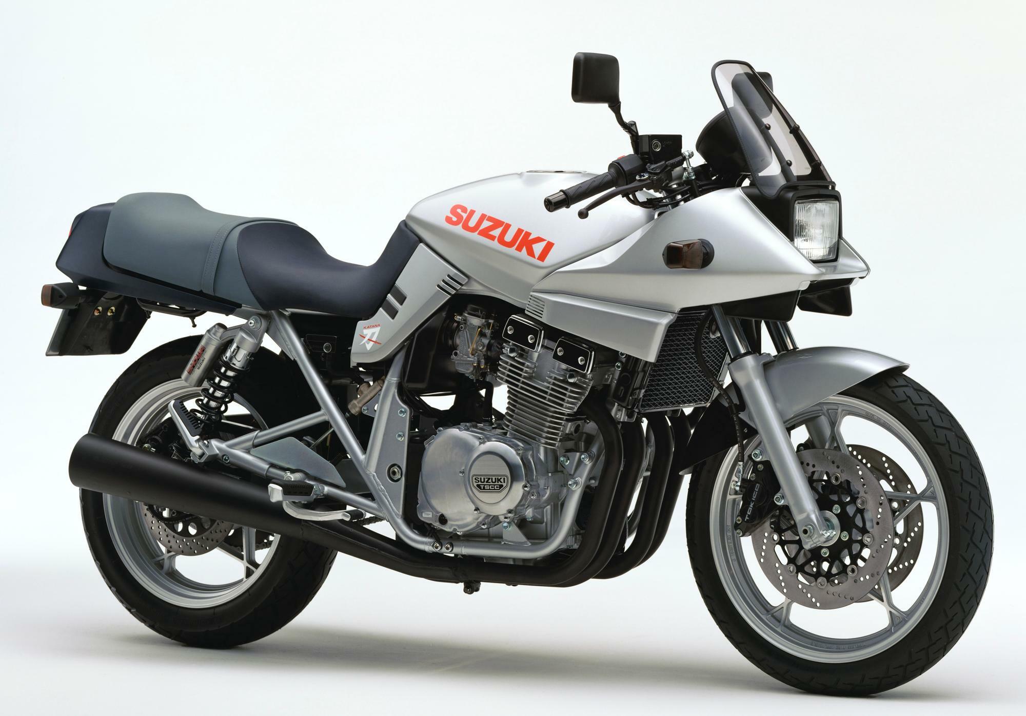 ▲GSX400S KATANA〈1994／画像引用元：スズキ〉