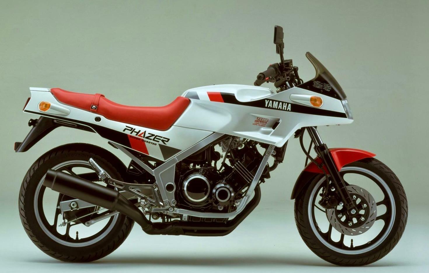 ▲FZ250 PHAZER〈1985／画像引用元：ヤマハ発動機〉