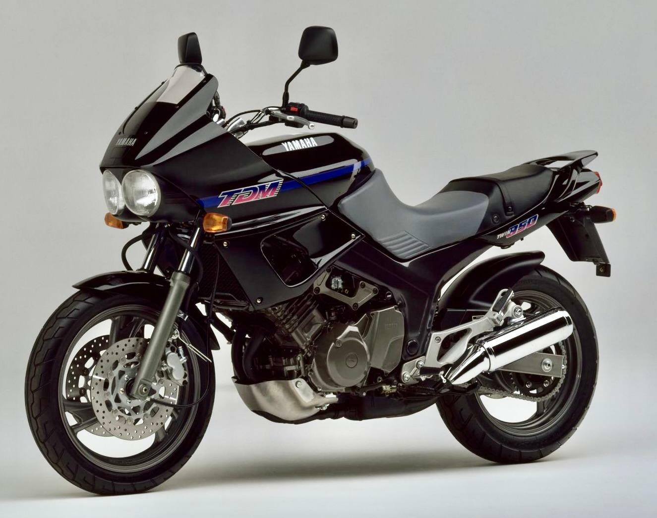 ▲TDM850〈1991／画像引用元：ヤマハ発動機〉