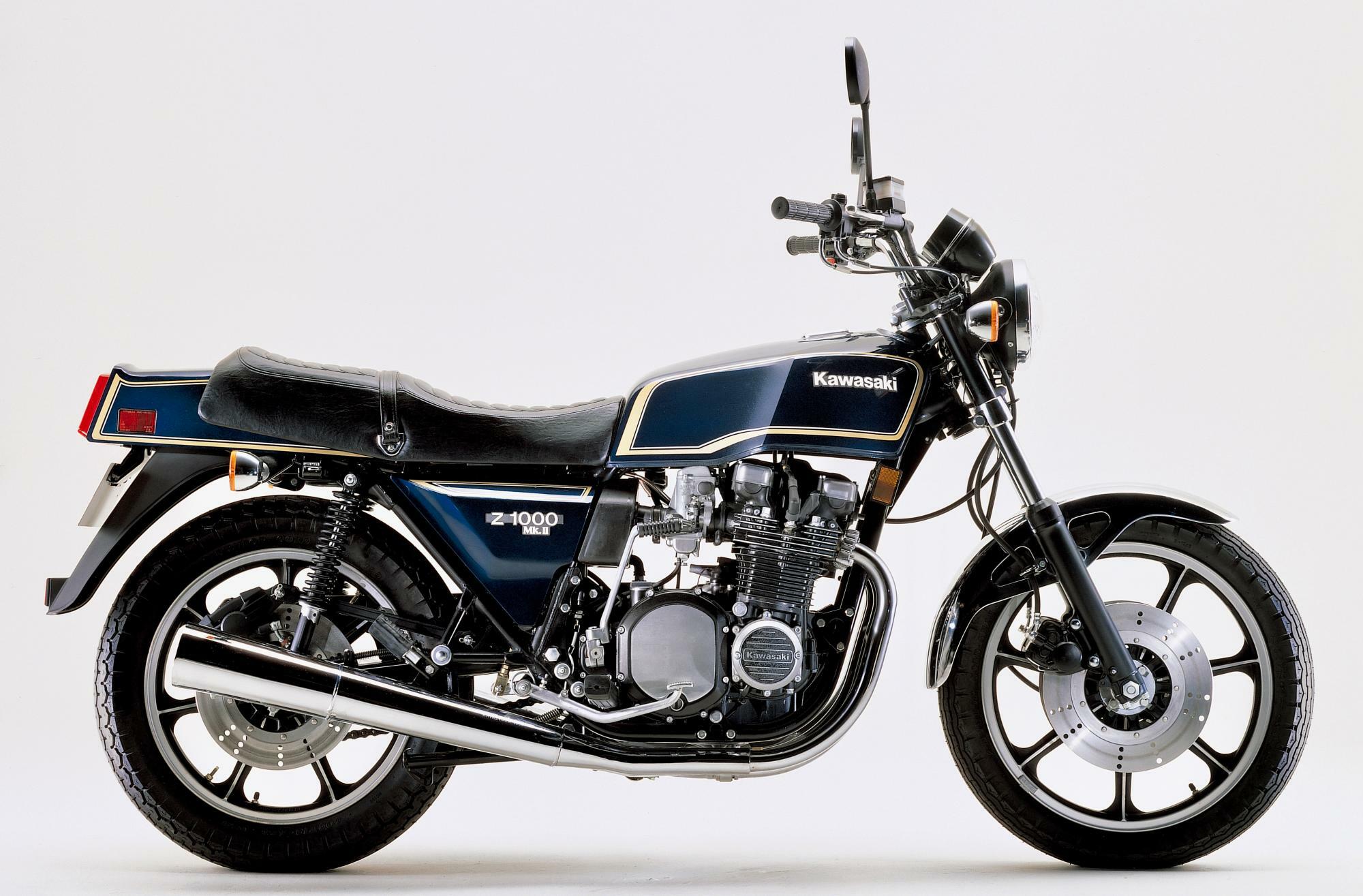 ▲兄貴分的存在のZ1000Mk.Ⅱ〈1979／画像引用元：川崎重工〉