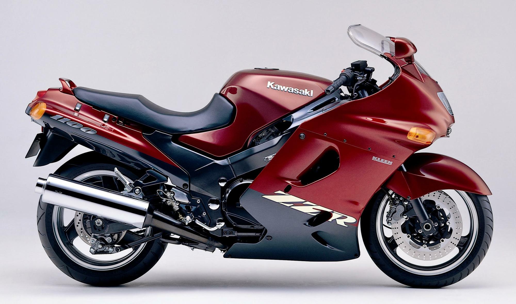 ▲ZZR1100(2001年モデル)〈画像引用元：川崎重工〉