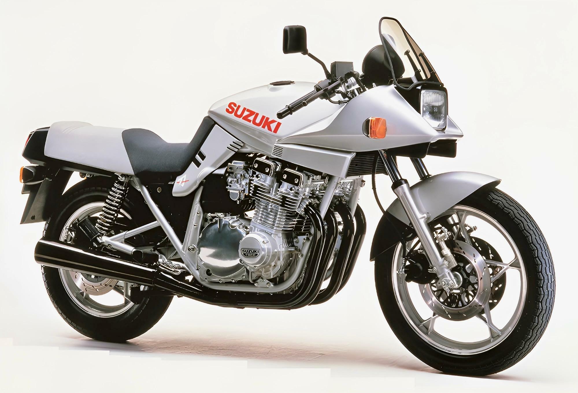 ▲GSX1100S KATANA〈1981／画像引用元：スズキ〉