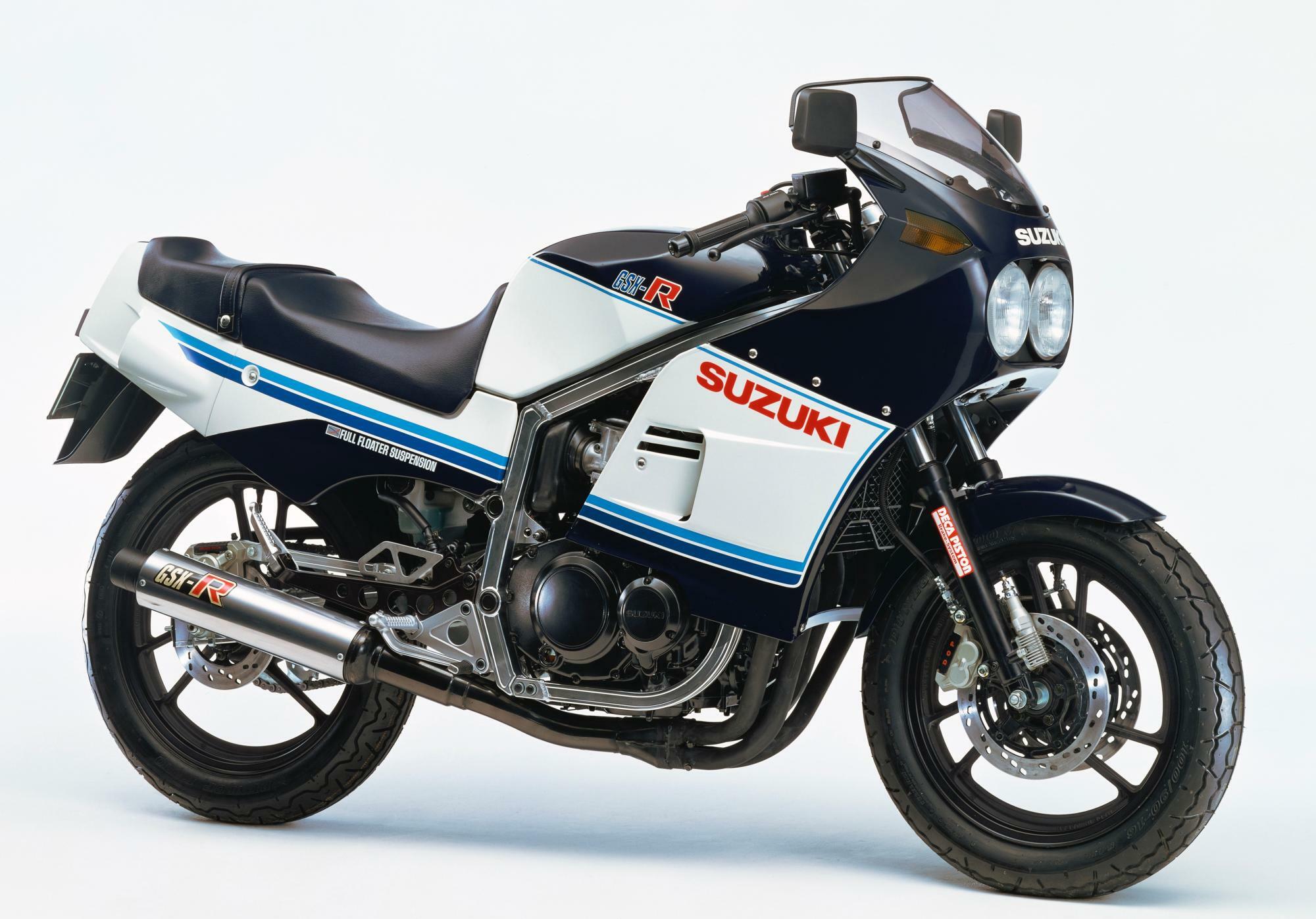 ▲GSX-R〈1984／画像引用元：スズキ〉