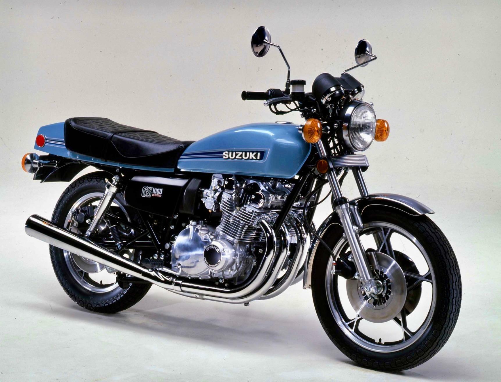 ▲G1978年に登場したスズキのGS1000。鈴鹿８耐などでも活躍