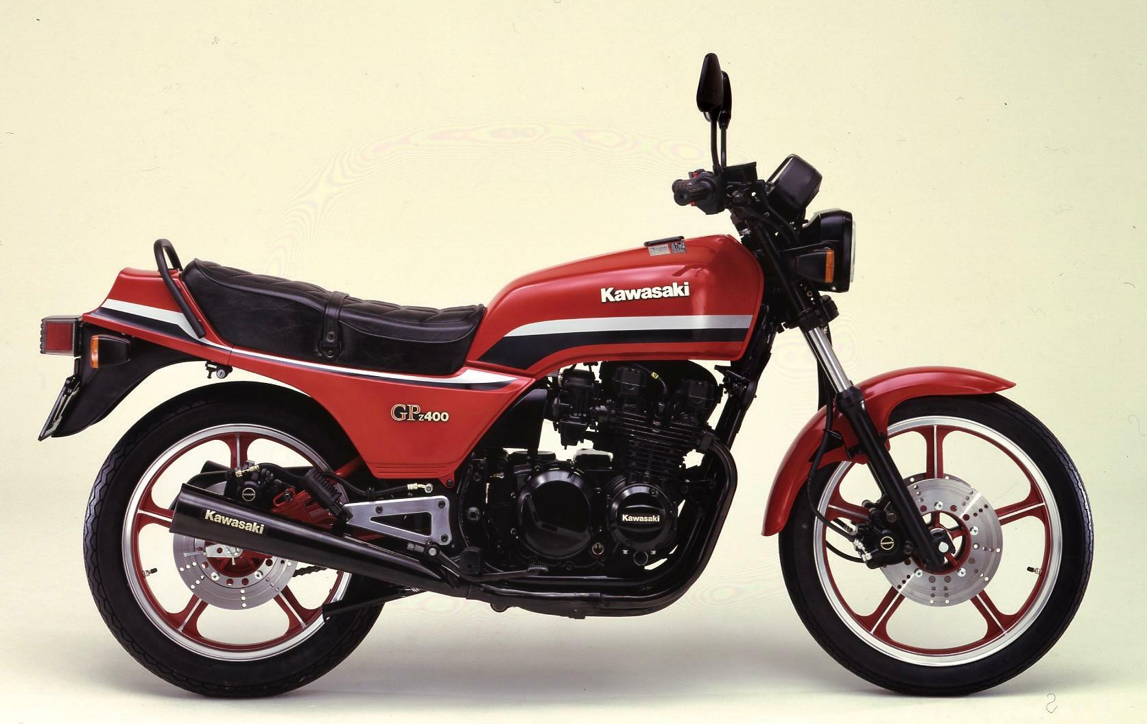 ▲Z400FXから大幅に進化していたZ400GP