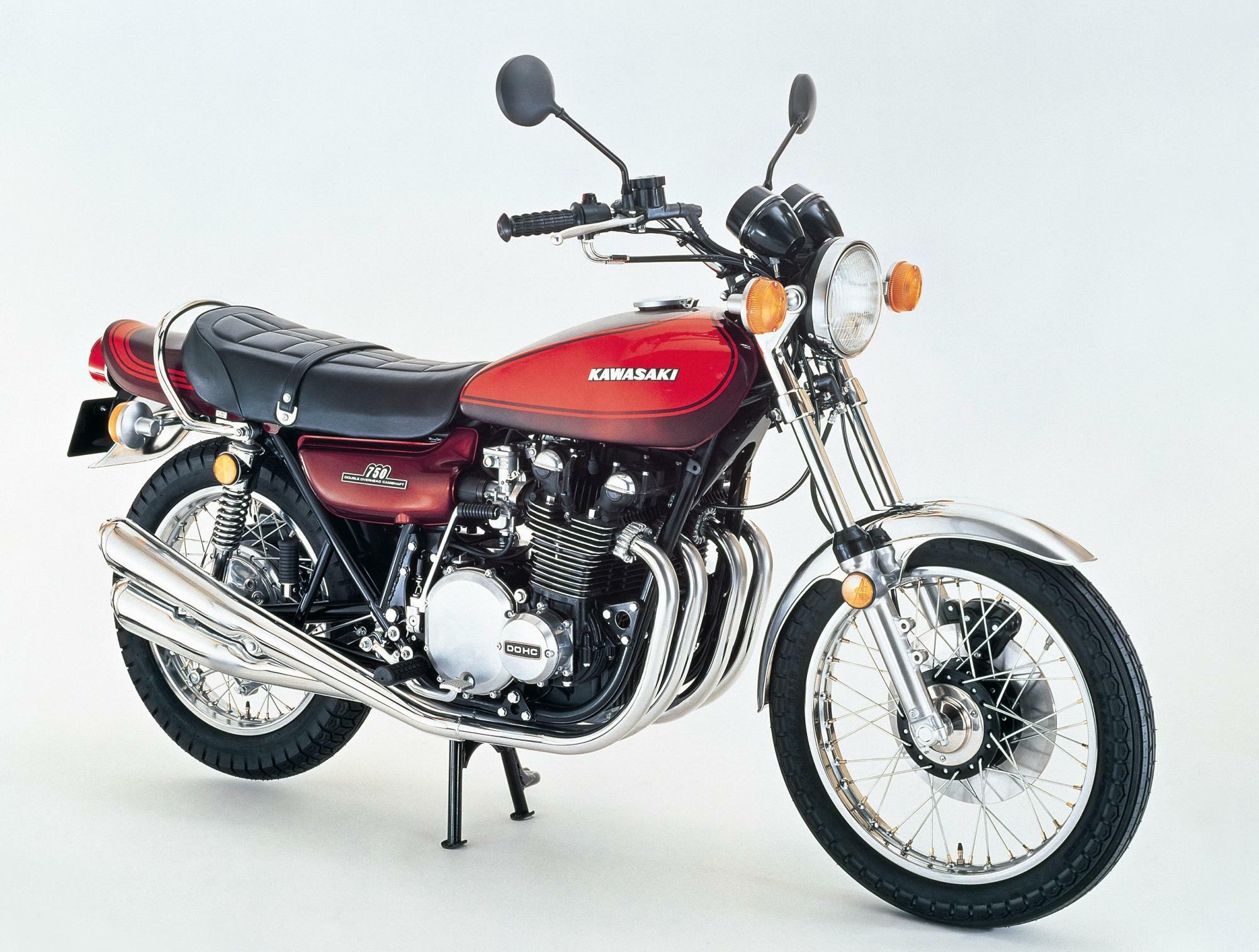 ▲「Z2」こと750RS。900Super4(Z1)の日本仕様車として開発された