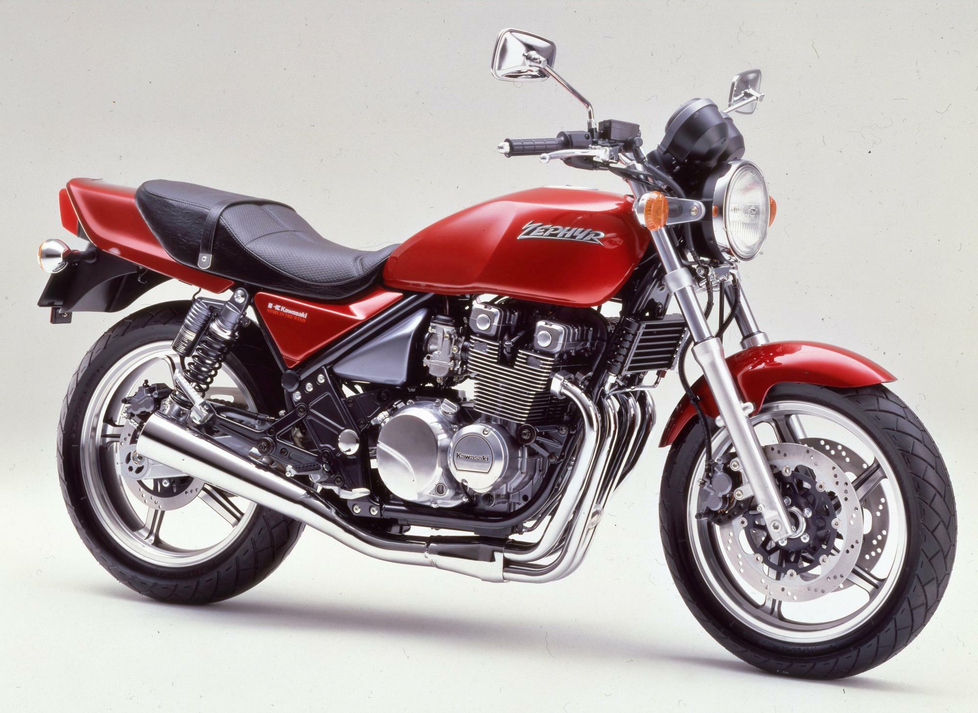 ▲1989年の春に発売されたゼファー。平成のバイク史はこのモデルからと言えよう