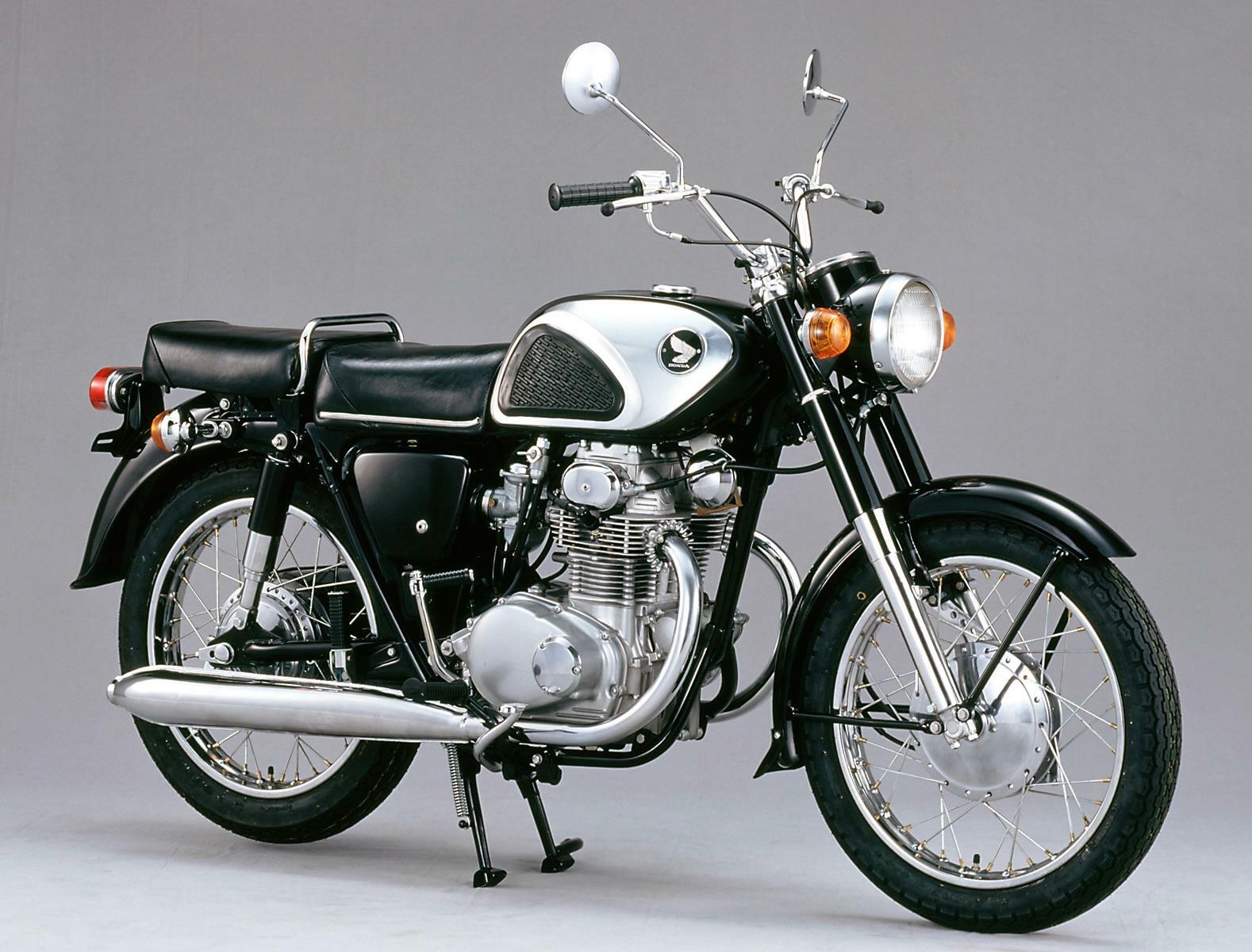 ▲CD250。スポーツモデル・CB250をベースに、各部が利便性重視へ改変されていた