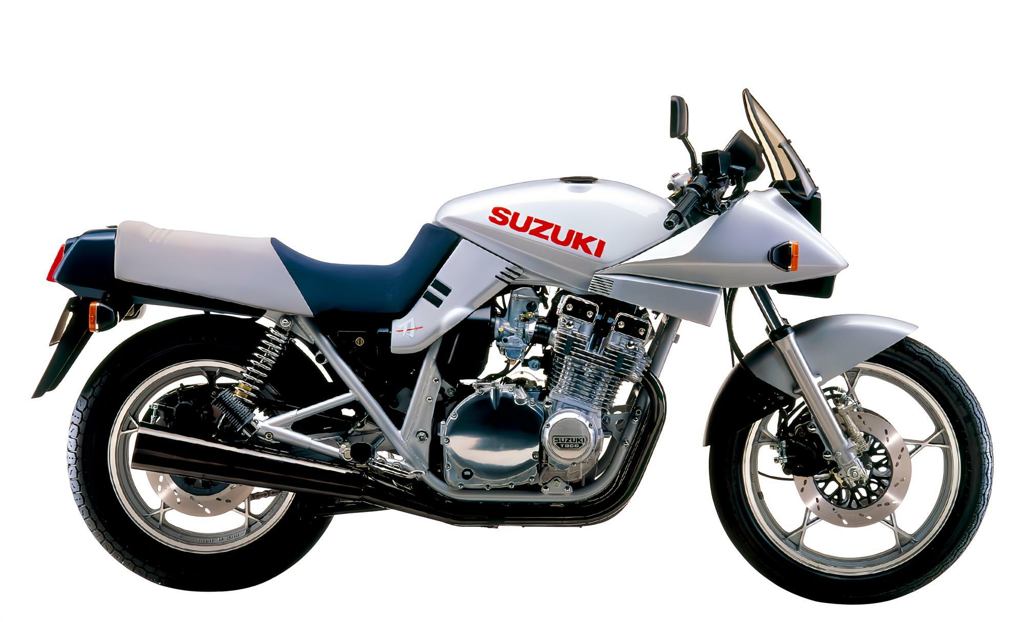 ▲1980年にドイツ(当時は西ドイツ)にて初公開され、世間を驚愕させたGSX1100S