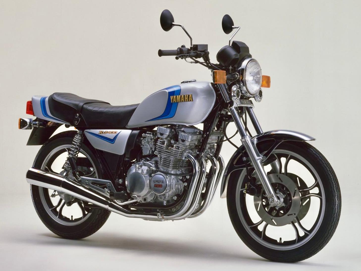 ▲カワサキへ最初に勝負を挑んだのがヤマハ。’80年に空冷４発のXJ400をリリース