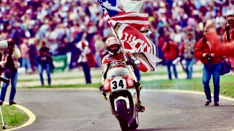 オートバイのあれこれ】6年目の悲願。シュワンツ＆V4ガンマが世界王者