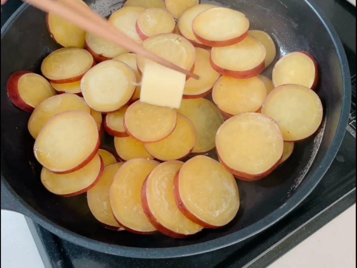 さつまいものレモン煮