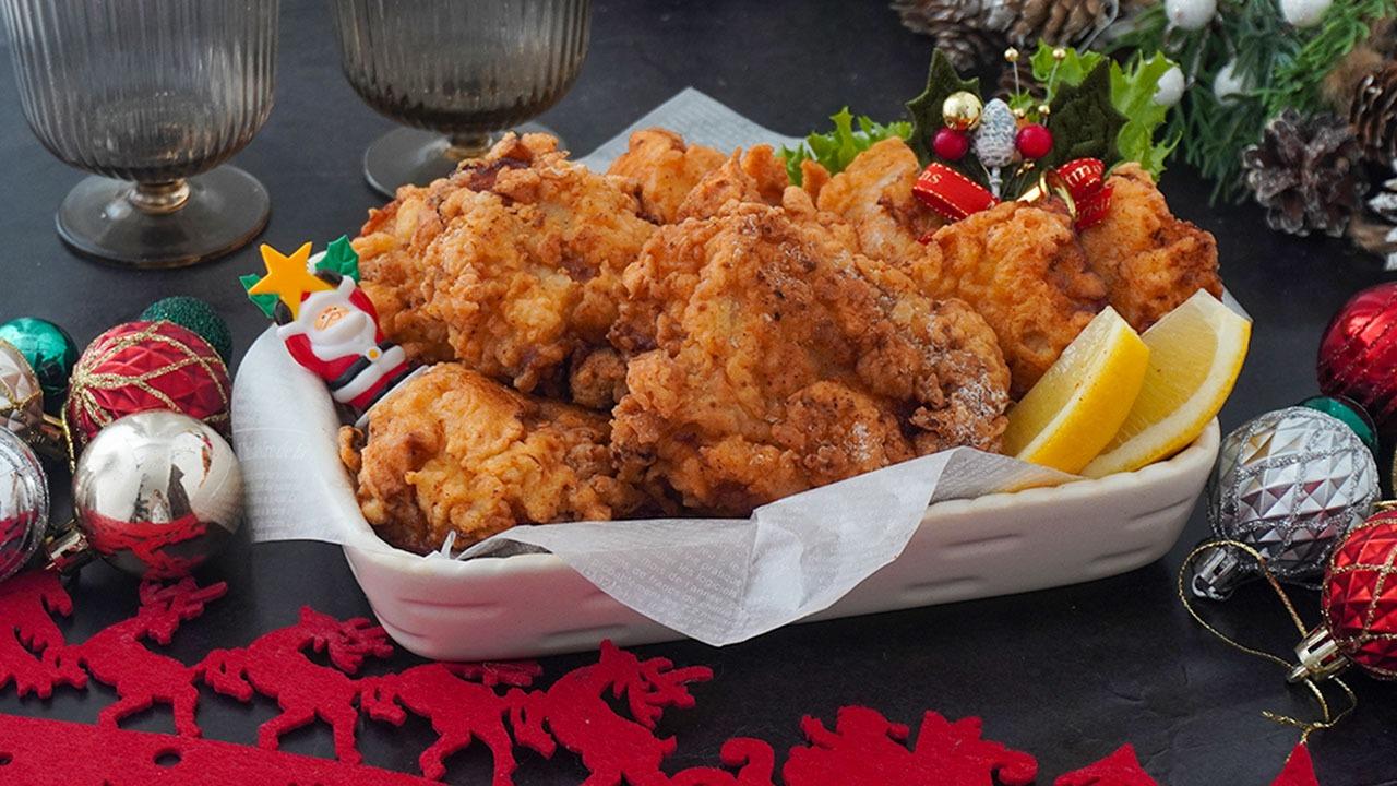 クリスマスの定番！フライドチキンの作り方｜KFC風フライド