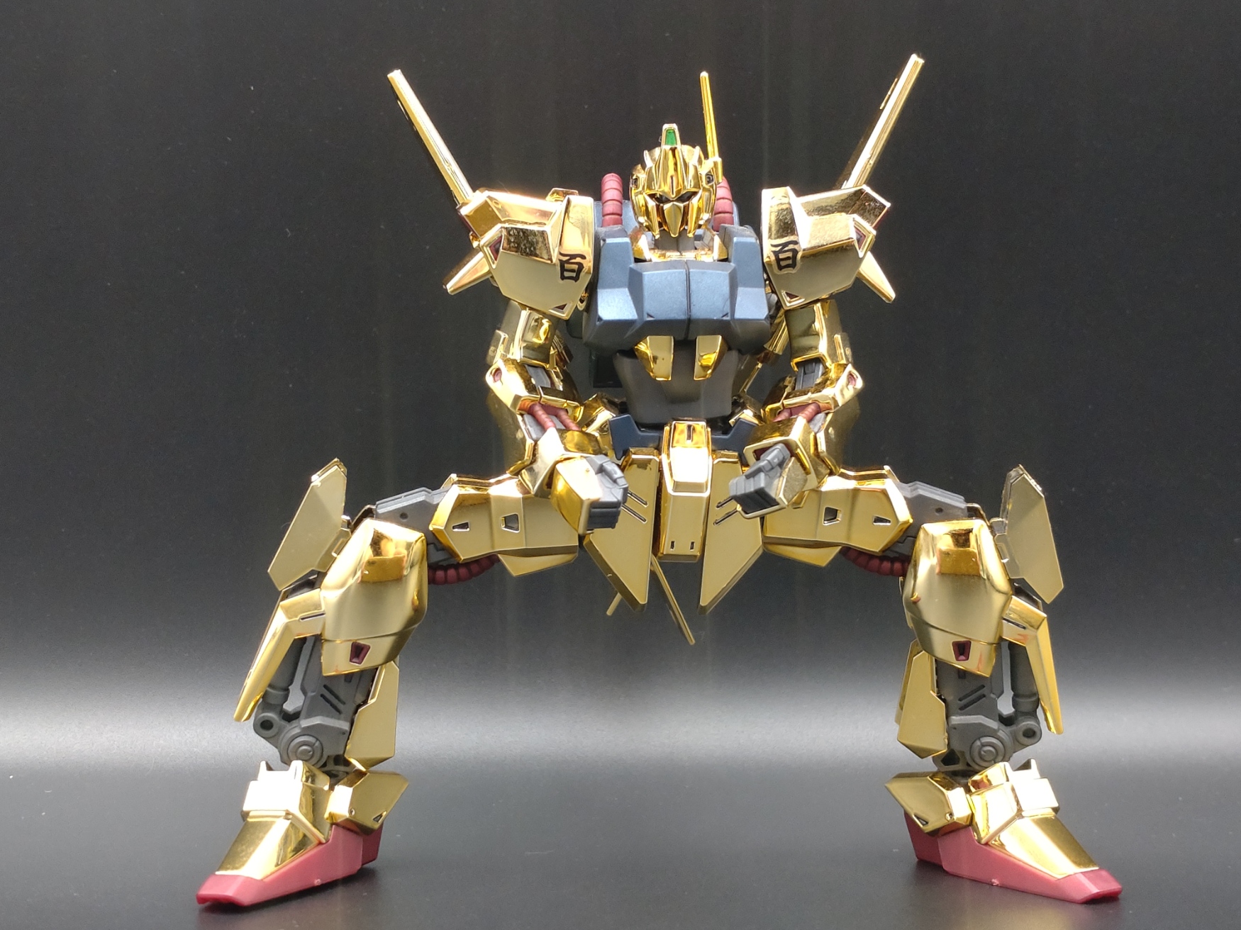 ガンダムベース限定 HG 百式 ゴールドコーティング プレバン限定