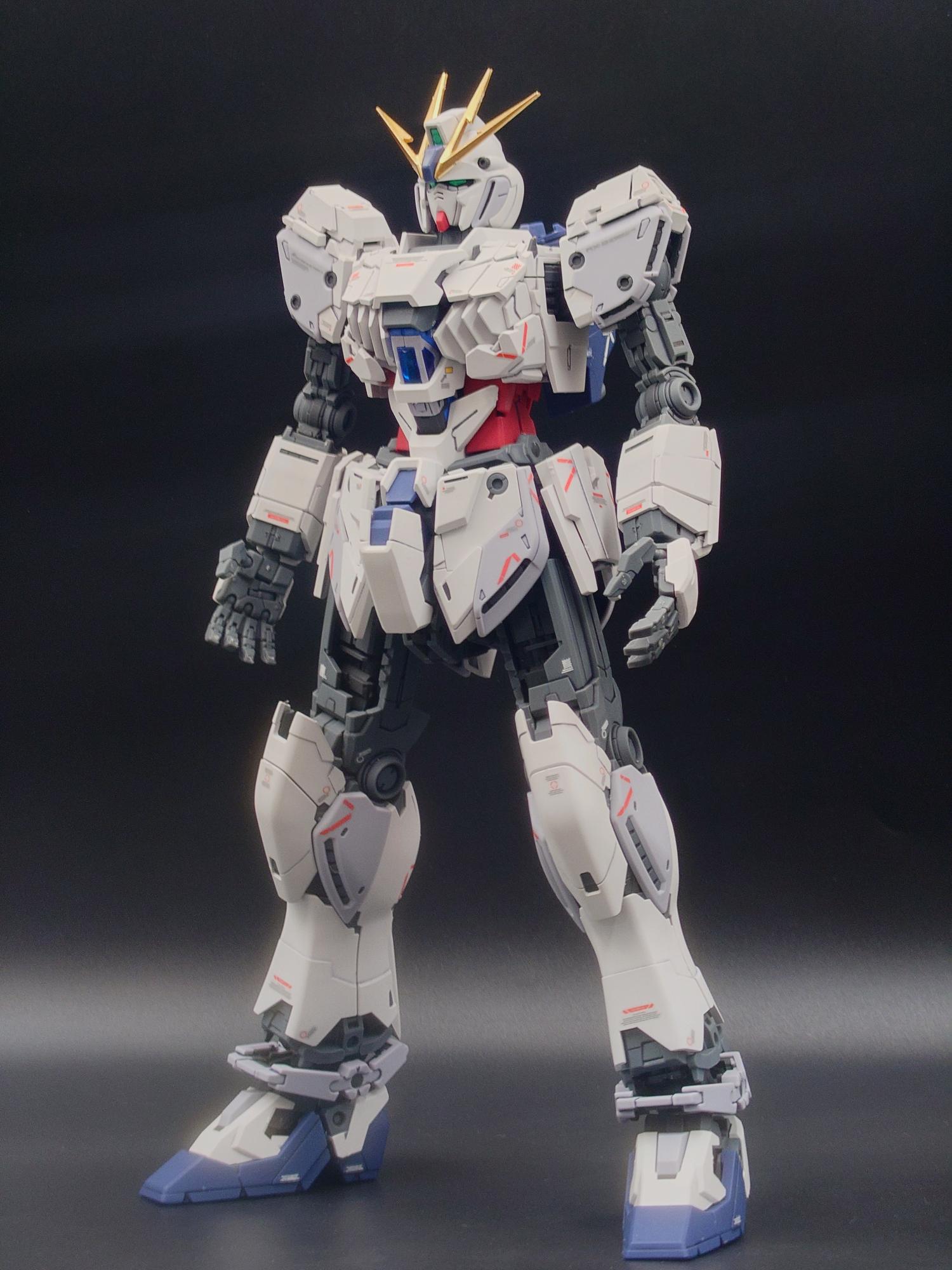 MG ナラティブガンダム C装備＆B装備 全塗装完成品 模型