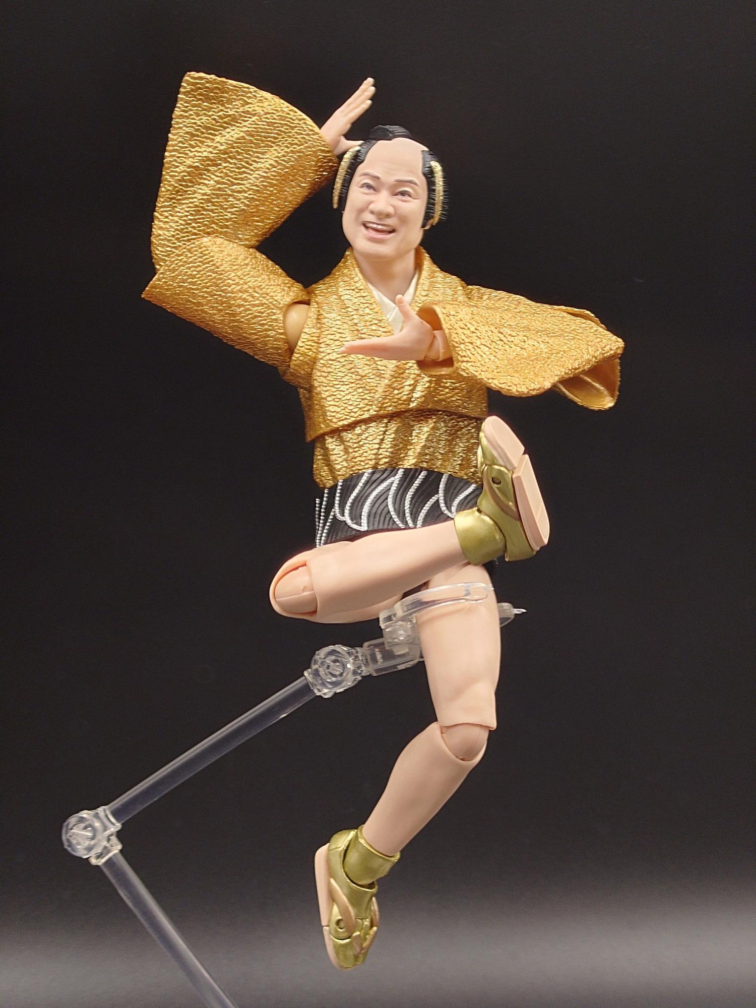 バンダイ狂気シリーズ最新作【S.H.Figuarts マツケンサンバⅡ
