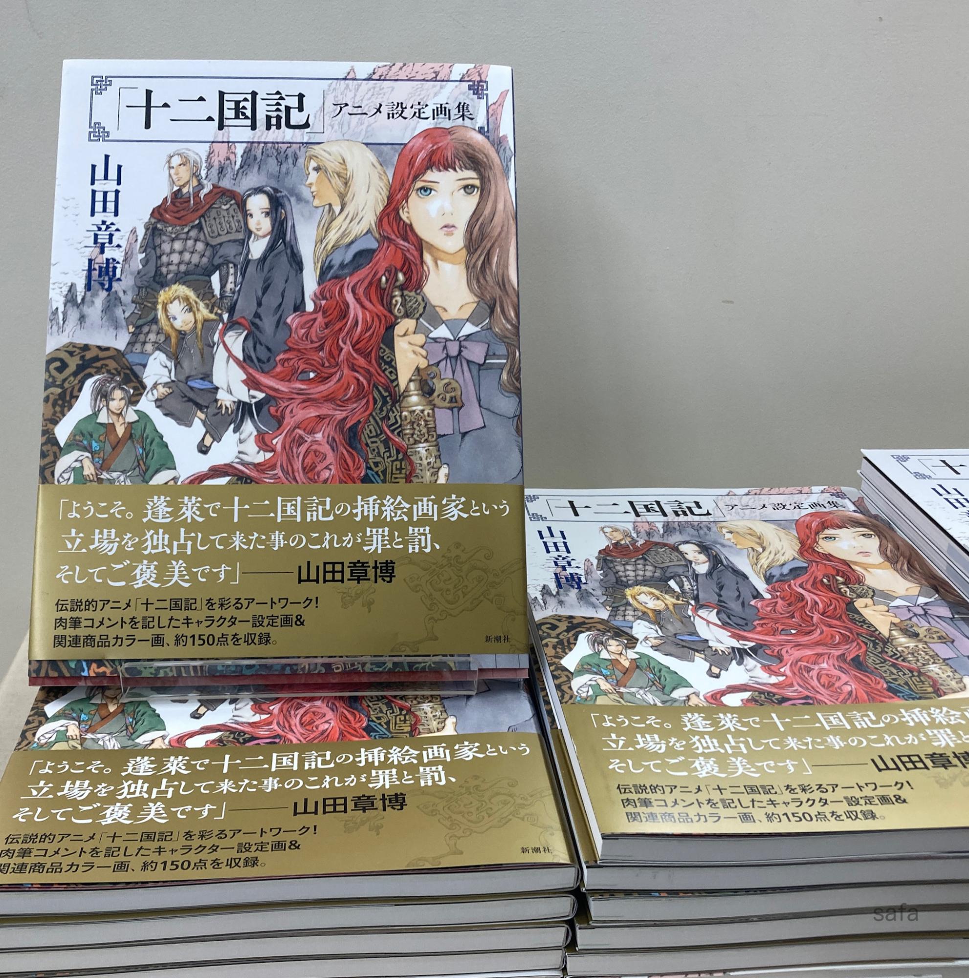 「十二国記」アニメ設定画集 伝説的アニメ「十二国記」初の設定画集、いよいよ来週3月15日発売