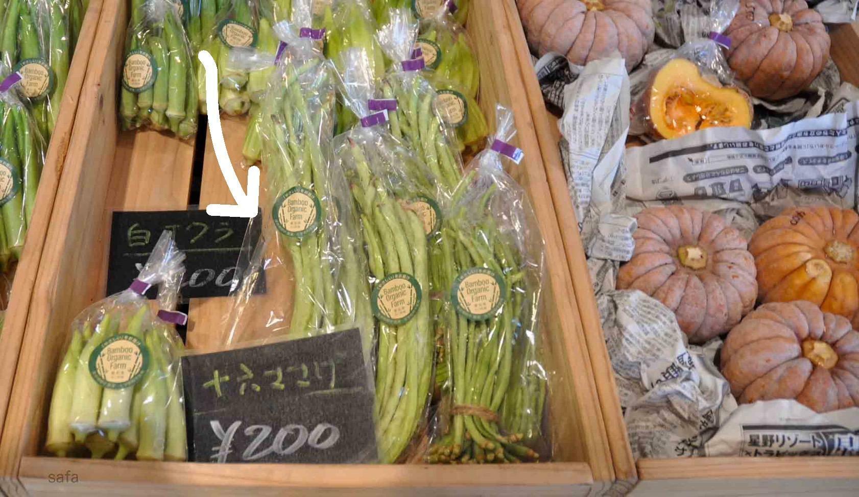 十六ささげは、「あいちの伝統野菜」。