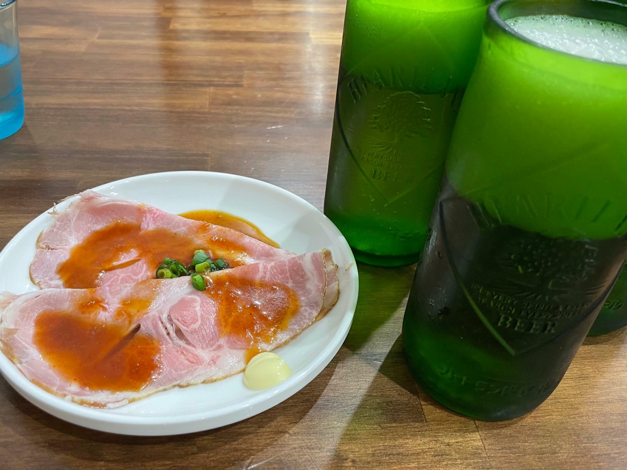 ビール500円