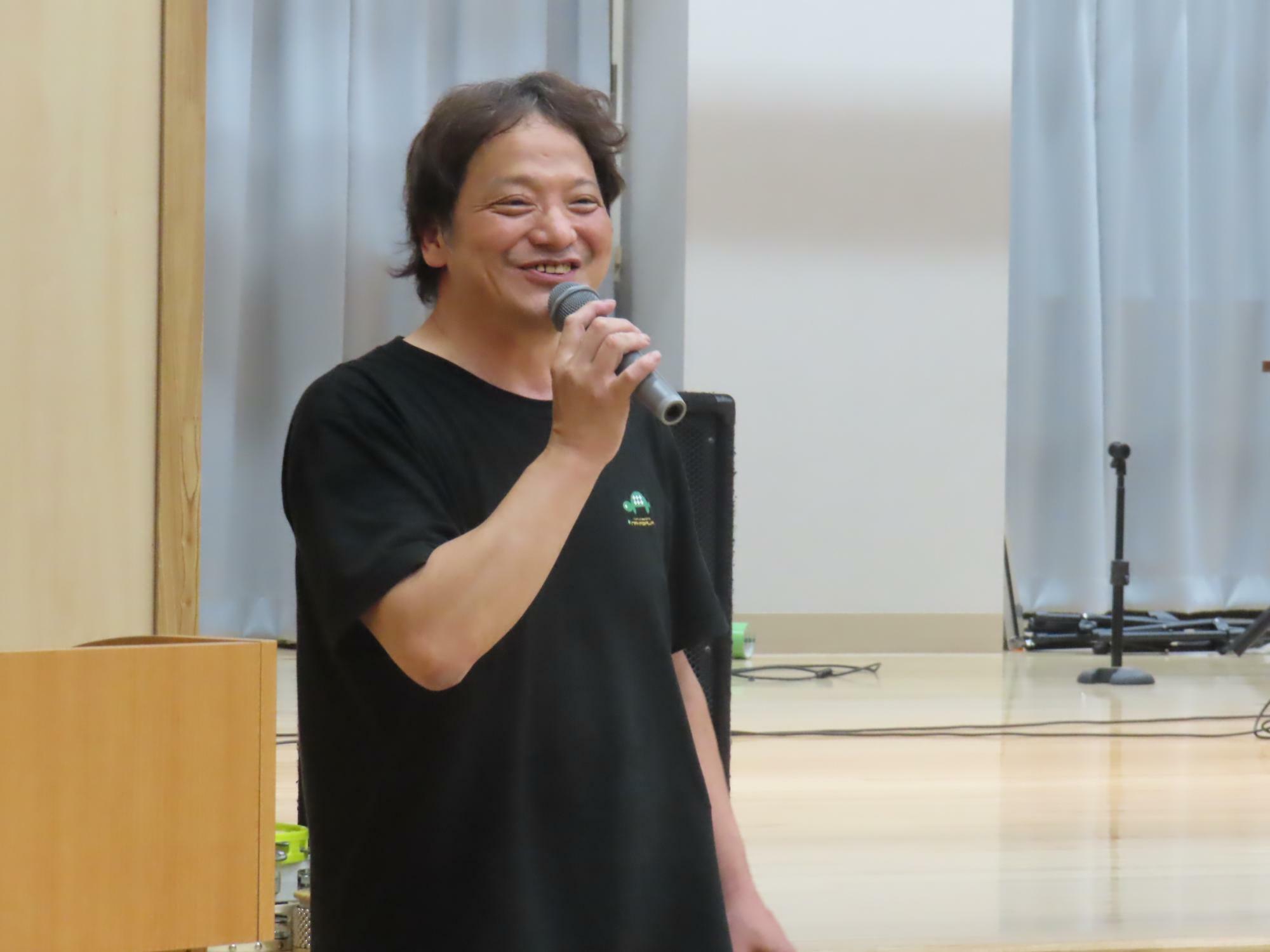 「輝け☆JOYO!夢プロジェクト」代表の中川修蔵さん