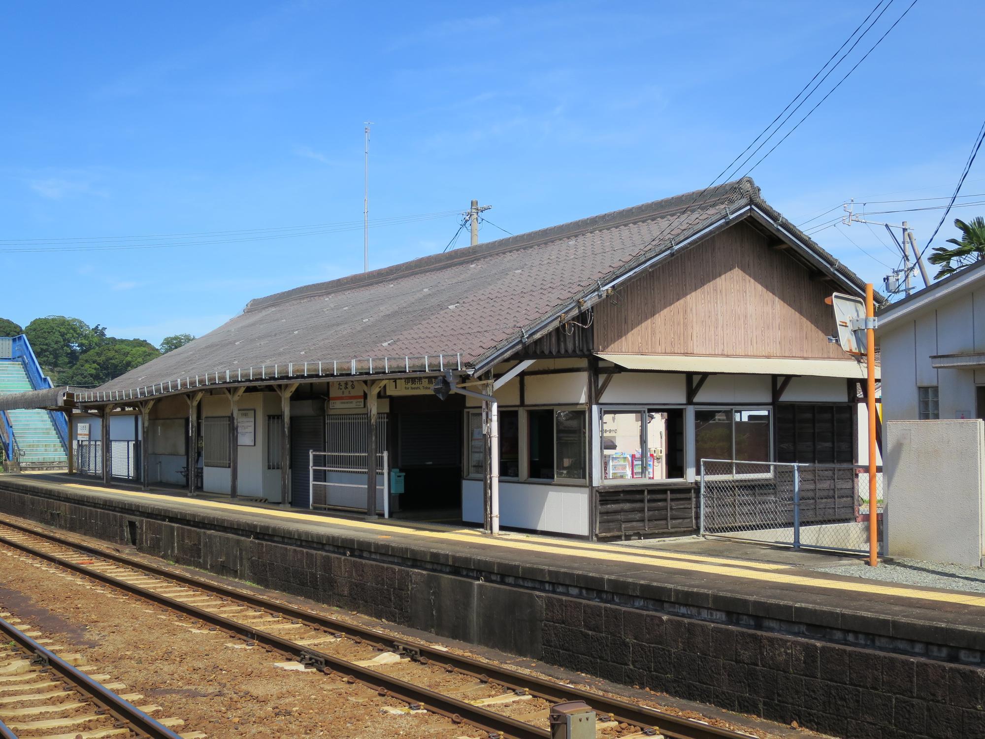 駅舎（ホーム側）